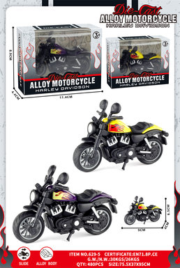 Double cylinder flame alloy motorcycle