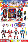 22.5CM超人（2只）+17CM变身器+怪兽+盾+胶囊