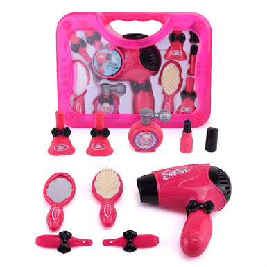 Window boxes, hairdressing accessories, hairdressing toys, ornaments, toys.