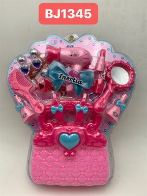Flash box jewelry set hairdressing toys toys accessories toys from house to house