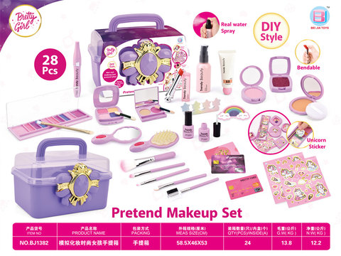 SimulatedMakeupFashionGirl'sSuitcase