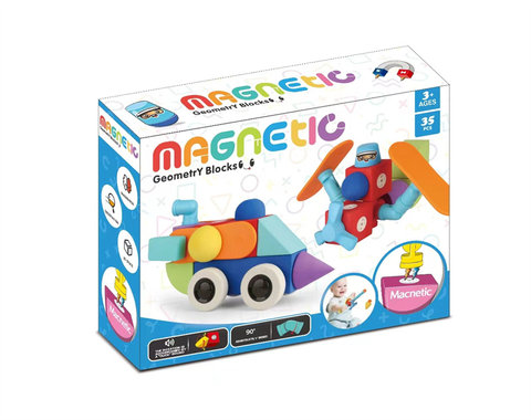 35PCSEVA Magnetic Building Blocks Toy Educational Toys
