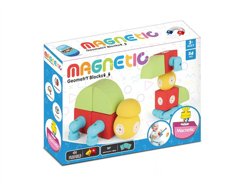 24PCSEVA Magnetic Building Blocks Toys Educational Toys