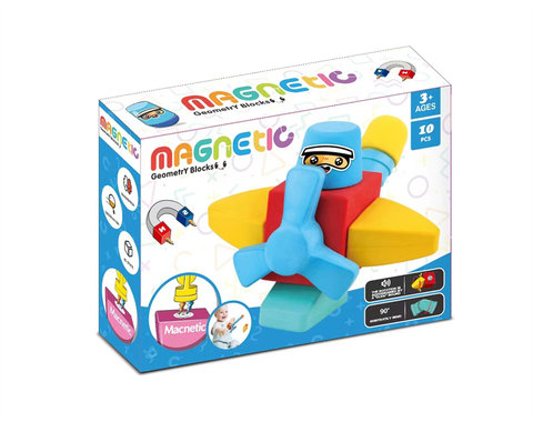10PCSEVA Magnetic Building Blocks Toys Educational Toys