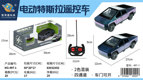 Electric Tesla remote control car