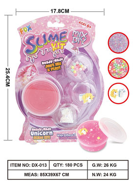 Unicorn-themedDIYCrystalSlime,CrystalSlimeToy,PretendPlayToy