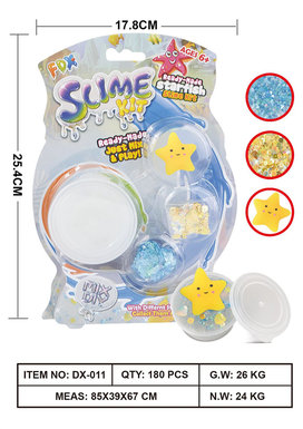 StarfishThemeDIYCrystalSlimePutty,SlimeToys,PretendPlayToys