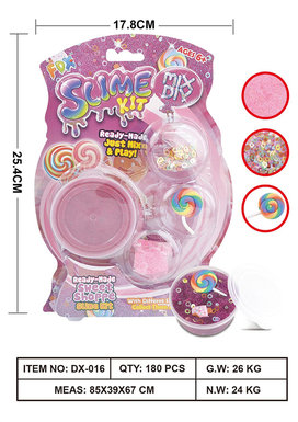 DIYCrystalSlimewithCandyTheme,CrystalSlimeToy,PretendPlayToy