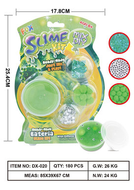Bacteria-themedDIYCrystalSlimeSlimeToy,PretendPlayToy