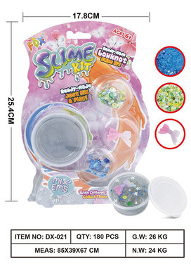 BowTieThemeDIYCrystalSlimeSlimeToyPretendPlayToy