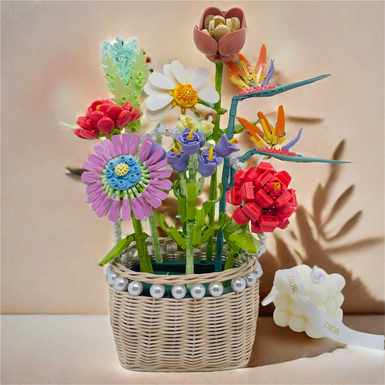 DiamondHorse087EBuildingBlocksFlowerBranchPuzzleChildren'sBoysandGirlsToyDiamondHorse087HBuildingBlocksFlowerBranchPuzzleChildren'sBoysandGirlsToyPuzzleToy