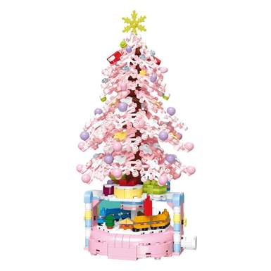 DiamondHorse100-1ChristmasTreeLegostyleSmallParticleBuildingBlocksFlowerBoysandGirlsChildren'sToysPuzzleToys