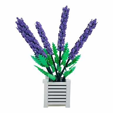 DiamondHorseMorningGlory101-5LEGOstyleSmallParticleBuildingBlocksFlowerToysforBoysandGirlsPuzzleToys
