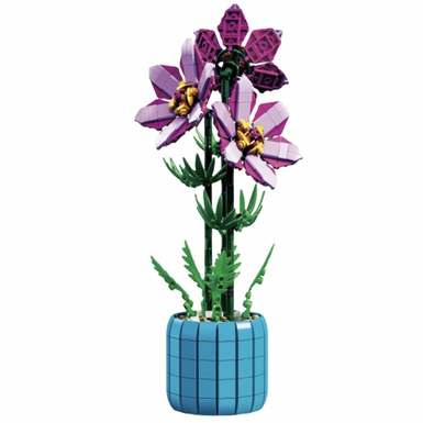 DiamondHorseRhododendron101-8LegostyleSmallParticleBuildingBlocksFlowerBoysandGirlsToyPuzzleToy