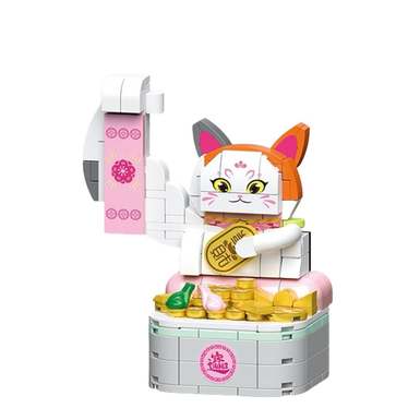 DiamondHorse103E-8LuckyCatAnimalBuildingBlocksFlowerMusicHighStyleSmallParticleBuildingBlocksBoysandGirlsToysPuzzleToys