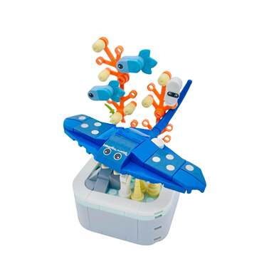 DiamondHorse103G-7MarineAnimalDevilFishBuildingBlocksFlowerMusicHighStyleSmallParticleBuildingBlocksBoysandGirlsToysPuzzleToys