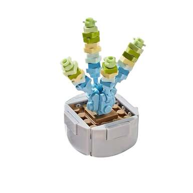 DiamondHorse104succulentbuildingblockflowermusichighstylesmallparticlebuildingblockflowerboyandgirltoypuzzletoy