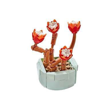 DiamondHorse104succulentbuildingblockflowermusichighstylesmallparticlebuildingblockflowerboyandgirltoypuzzletoy