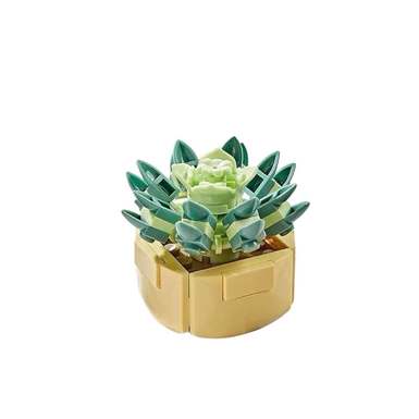 DiamondHorse104succulentbuildingblockflowermusichighstylesmallparticlebuildingblockflowerboyandgirltoypuzzletoy