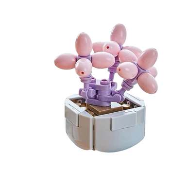 DiamondHorse104succulentbuildingblockflowermusichighstylesmallparticlebuildingblockflowerboyandgirltoypuzzletoy