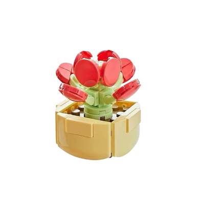 DiamondHorse104succulentbuildingblockflowermusichighstylesmallparticlebuildingblockflowerboyandgirltoypuzzletoy