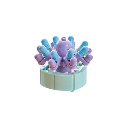 DiamondHorse104succulentbuildingblockflowermusichighstylesmallparticlebuildingblockflowerboyandgirltoypuzzletoy