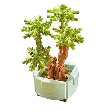 DiamondHorse104succulentbuildingblockflowermusichighstylesmallparticlebuildingblockflowerboyandgirltoypuzzletoy