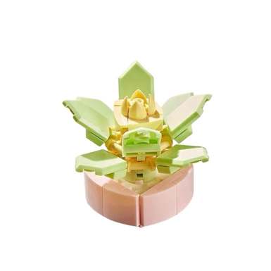 DiamondHorse104succulentbuildingblockflowermusichighstylesmallparticlebuildingblockflowerboyandgirltoypuzzletoy