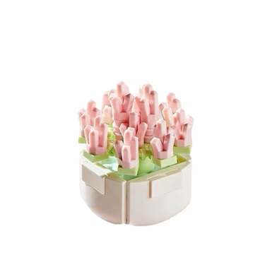 DiamondHorse104succulentbuildingblockflowermusichighstylesmallparticlebuildingblockflowerboyandgirltoypuzzletoy