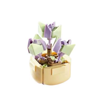 DiamondHorse104succulentbuildingblockflowermusichighstylesmallparticlebuildingblockflowerboyandgirltoypuzzletoy