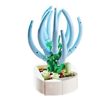 DiamondHorse104succulentbuildingblockflowermusichighstylesmallparticlebuildingblockflowerboyandgirltoypuzzletoy