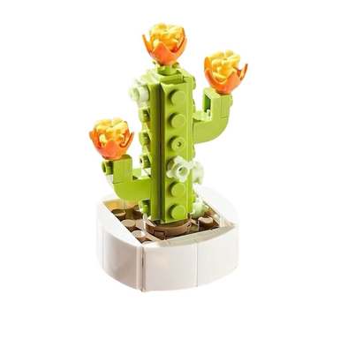 DiamondHorse104succulentbuildingblockflowermusichighstylesmallparticlebuildingblockflowerboyandgirltoypuzzletoy