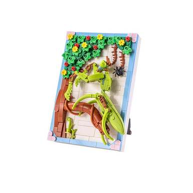 DiamondHorseInsectMantisPhotoFrame112-8LegostyleSmallParticleBuildingBlocksFlowerToysforBoysandGirlsPuzzleToys