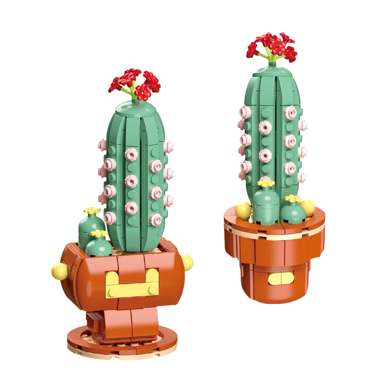 Diamondhorsesucculentpottedplant113-2LEGOstylesmallparticlebuildingblocks,flowertoysforboysandgirls,puzzletoys