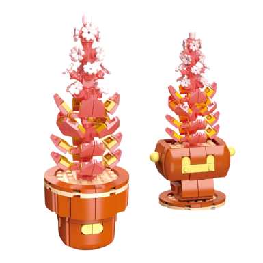 Diamondhorsesucculentpottedplant113-9LEGOstylesmallparticlebuildingblocks,flowertoysforboysandgirls,puzzletoys