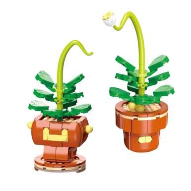 Diamondhorsesucculentpottedplant113-10LEGOstylesmallparticlebuildingblocks,flowertoysforboysandgirls,puzzletoys