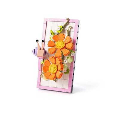 DiamondHorse115-2InsectSnailChrysanthemumPhotoFrameLegostyleSmallParticleBuildingBlocksFlowerBoysandGirlsChildren'sToysPuzzleToys
