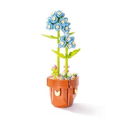 Diamondhorse116-1hyacinthblockflowermusichighstylesmallparticleblockflowerboyandgirltoypuzzletoy