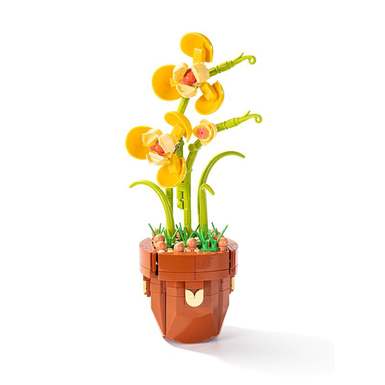DiamondHorse116-8SongMeilanBuildingBlocksFlowerMusicHighStyleSmallParticleBuildingBlocksFlowerBoysandGirlsToyPuzzleToy
