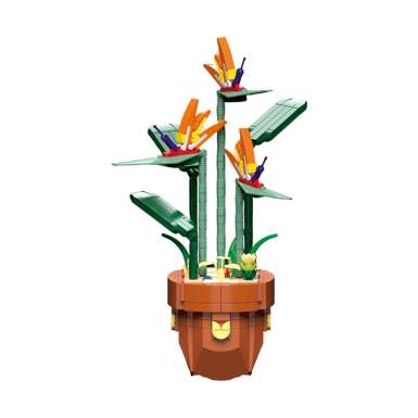 DiamondHorse116-21ParadiseBirdBuildingBlocksFlowerMusicHighStyleSmallParticleBuildingBlocksFlowerToysforBoysandGirlsPuzzleToys