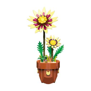 DiamondHorse116-24MedalChrysanthemumBuildingBlocksFlowerMusicHighStyleSmallParticleBuildingBlocksFlowerToysforBoysandGirlsPuzzleToys