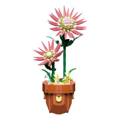 DiamondHorse116-23EmperorBuildingBlocksFlowerMusicHighStyleSmallParticleBuildingBlocksFlowerToysforBoysandGirlsPuzzleToys