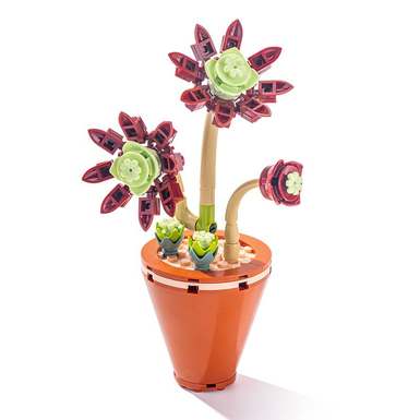 DiamondHorse119SucculentSeriesLegostyleBuildingBlocksSucculentBuildingBlocksBoysandGirlsToysPuzzleToys