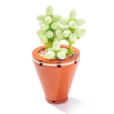 DiamondHorse119SucculentSeriesLegostyleBuildingBlocksSucculentBuildingBlocksBoysandGirlsToysPuzzleToys
