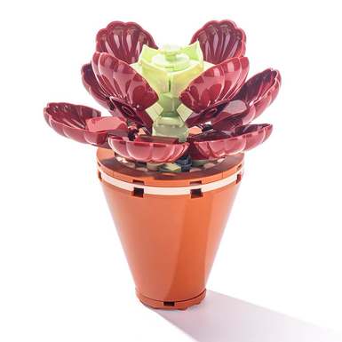 DiamondHorse119SucculentSeriesLegostyleBuildingBlocksSucculentBuildingBlocksBoysandGirlsToysPuzzleToys
