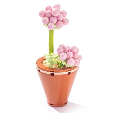 DiamondHorse119SucculentSeriesLegostyleBuildingBlocksSucculentBuildingBlocksBoysandGirlsToysPuzzleToys
