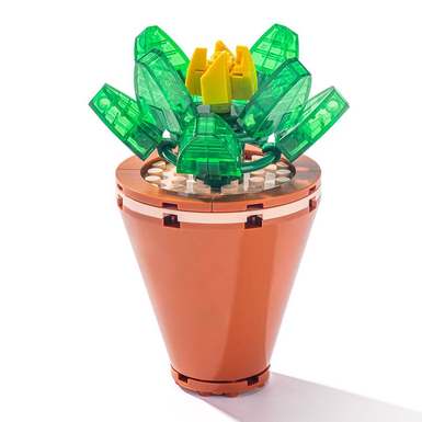 DiamondHorse119SucculentSeriesLegostyleBuildingBlocksSucculentBuildingBlocksBoysandGirlsToysPuzzleToys