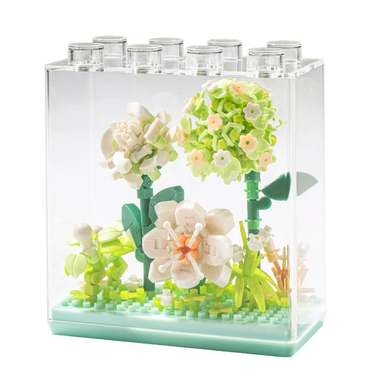 FlowerFairySecretLanguage-WaterFlowerShadowBuildingBlocks304PCSPuzzleToys