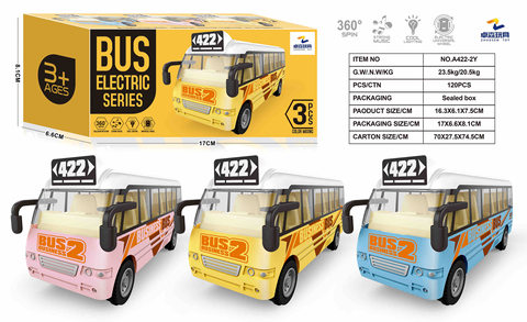 Electric vehicle Electric universal school bus with light and music (not including electricity)