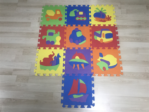 Transportation EVA floor mat splicing foam floor mat mat household tatami bedroom crawling mat thickened children floor mat